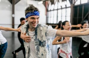 photo of james deane in action dancing